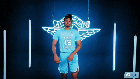 Look Up University Of North Carolina GIF by UNC Tar Heels