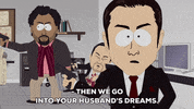 fight argue GIF by South Park 