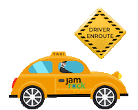 Ride Jamaica Sticker by Jam Rock Taxi