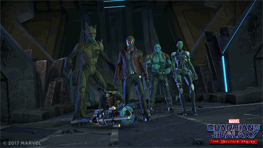 guardians of the galaxy marvel GIF by Telltale Games
