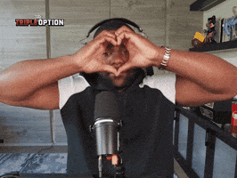 3xOptionShow love football heart nfl GIF