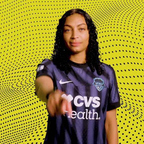 Hey You Football GIF by Washington Spirit