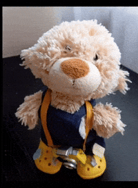 Happy Teddy Bear GIF
