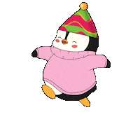 Happy Penguin Sticker by Pudgy Penguins