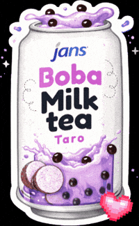 Boba Milk Tea GIF by Jans Enterprises Corp