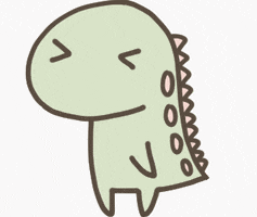 KSasara6 cute bad dinosaurs ng GIF