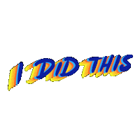 I Did This Art Sticker by NdubisiOkoye