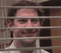 Staring The Office GIF