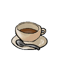 Coffee Cup Sticker