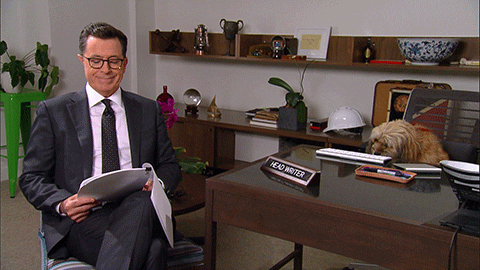 stephen colbert no GIF by The Late Show With Stephen Colbert