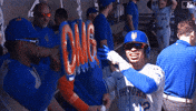 Home Run Omg GIF by New York Mets