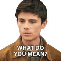 What Do You Mean Sticker by NETFLIX