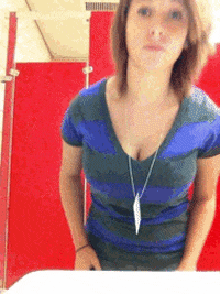 bouncing boobs GIF
