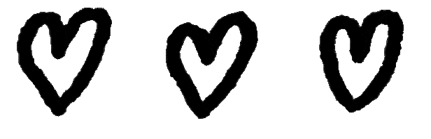 In Love Hearts Sticker