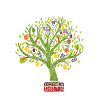 orange mango Sticker by Krombacher