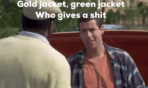 Gold Jacket GIF