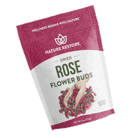 Tea Time Rose Sticker by Nature Restore