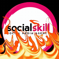 socialskill fire burn on fire socialskill GIF