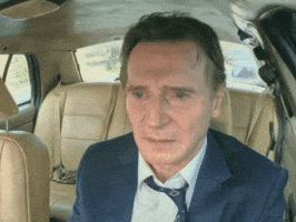 Liam Neeson Eww GIF by The Lonely Island