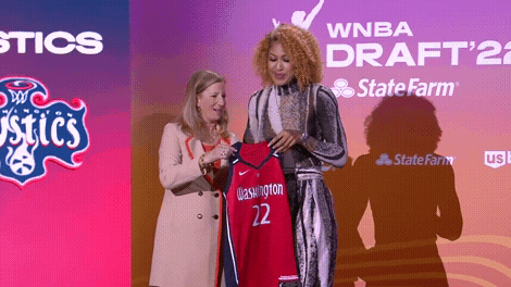 Happy Wnba Draft GIF by WNBA