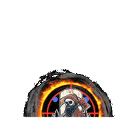 Ias Sticker by Armadillo Axe Throwing