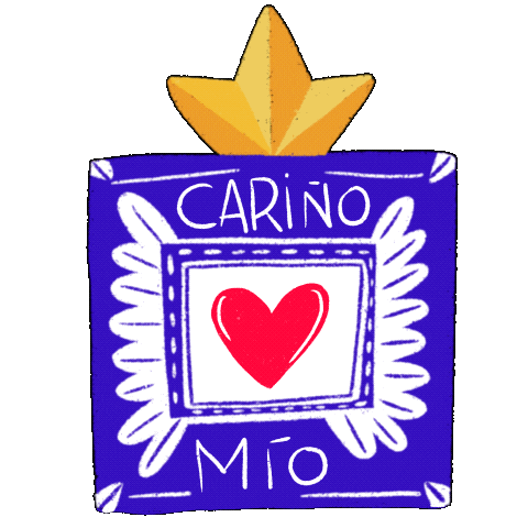 Heart Mexico Sticker