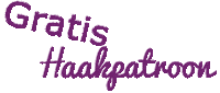 HakedNL pattern crochet gratis haken Sticker