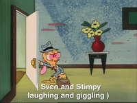 ren and stimpy nicksplat GIF