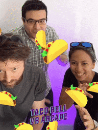 vrarcade GIF by Taco Bell VR Arcade