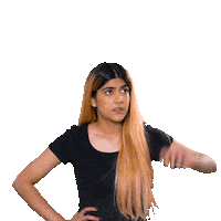 question mark what Sticker by Ananya Birla