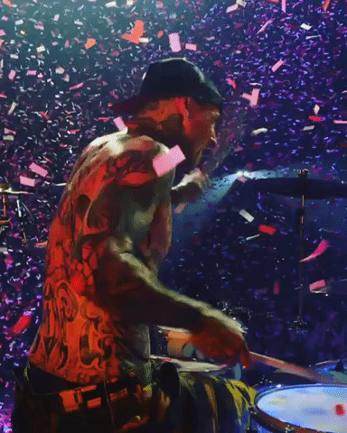travis barker drums GIF by blink-182