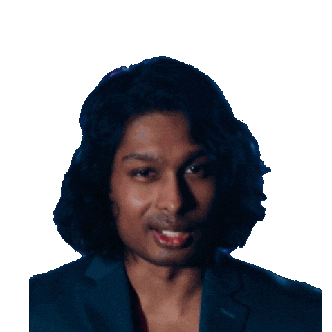 Reaction Gif Reveal Sticker by Ashwin Gane