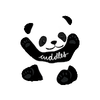 Panda Hug Sticker
