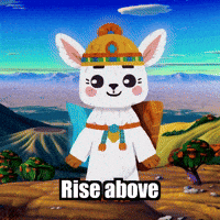 Rise Above Wisdom GIF by Llamaozi