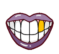 Hip Hop Smile Sticker by DILLON