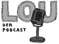 Podcast Lou Sticker by Louisa Dellert