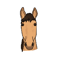 Horse Breathe Sticker by bitopEQUI