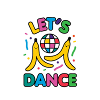 Happy Lets Dance Sticker by ART-ZOO