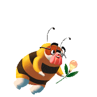 Neubox internet bee web hosting Sticker