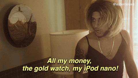 joanne the scammer GIF by Super Deluxe