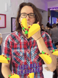 vrarcade GIF by Taco Bell VR Arcade