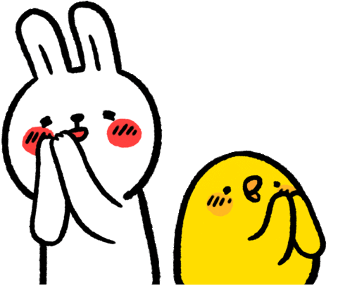 lobsterflow giphyupload 懶散兔與啾先生 Sticker