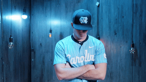 University Of North Carolina Baseball GIF by UNC Tar Heels