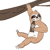 pokkasg coffee chill relax pet Sticker