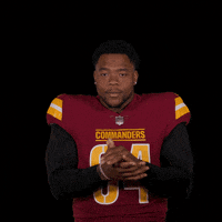 Football Sport GIF by Washington Commanders
