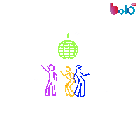 Happy Rock And Roll Sticker by BOLO LIVE