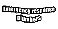 emergencyresponseplumbers emergency response plumbers Sticker