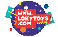 lokytoys shop toys tienda juguetes Sticker