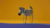 Wings Zebra GIF by Rogier Wieland Studio