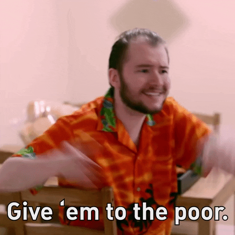 TommyDoesComedy giphyupload rich garbage poor GIF